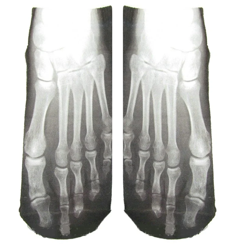 3 Pairs Hallowmas 3D Printed L - đánh giá và giá Ankle Sock Low Cut