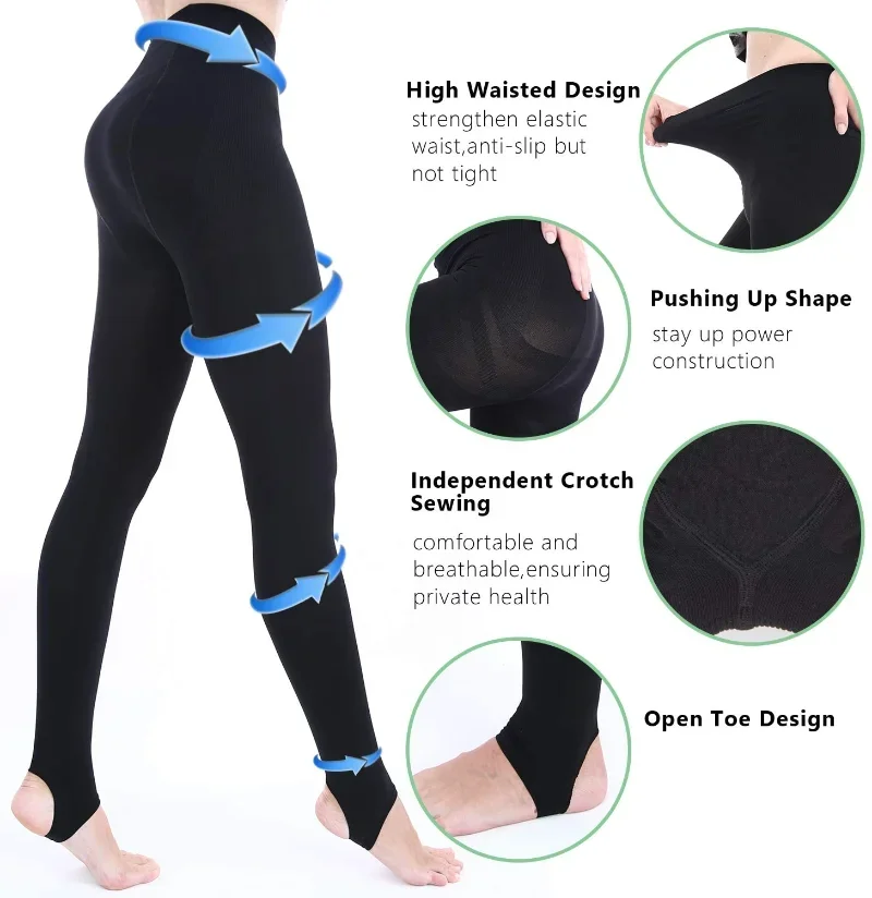 Quần tất nén giảm béo 20-30mmH - đánh giá và giá Compression Sock Medical
