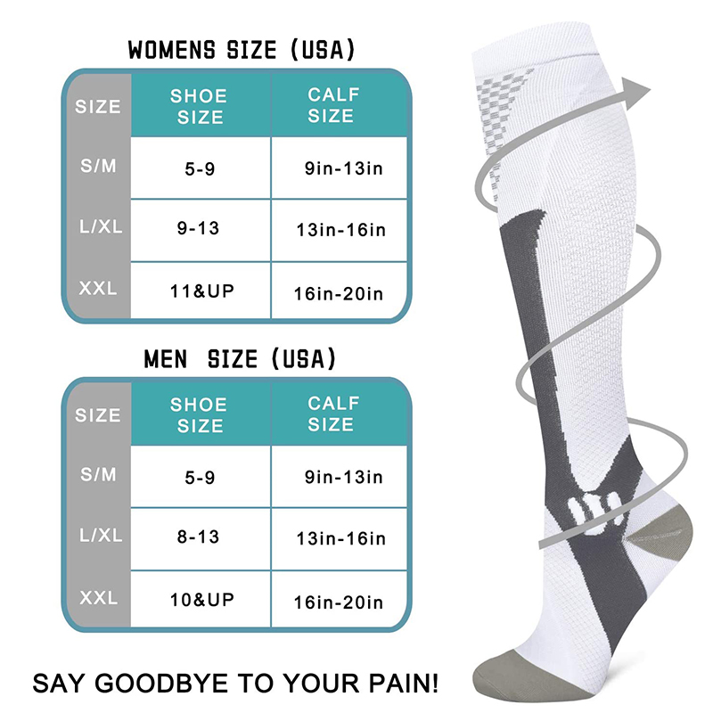Vớ nén y tế thể thao Brothock  - đánh giá và giá Compression Sock Medical