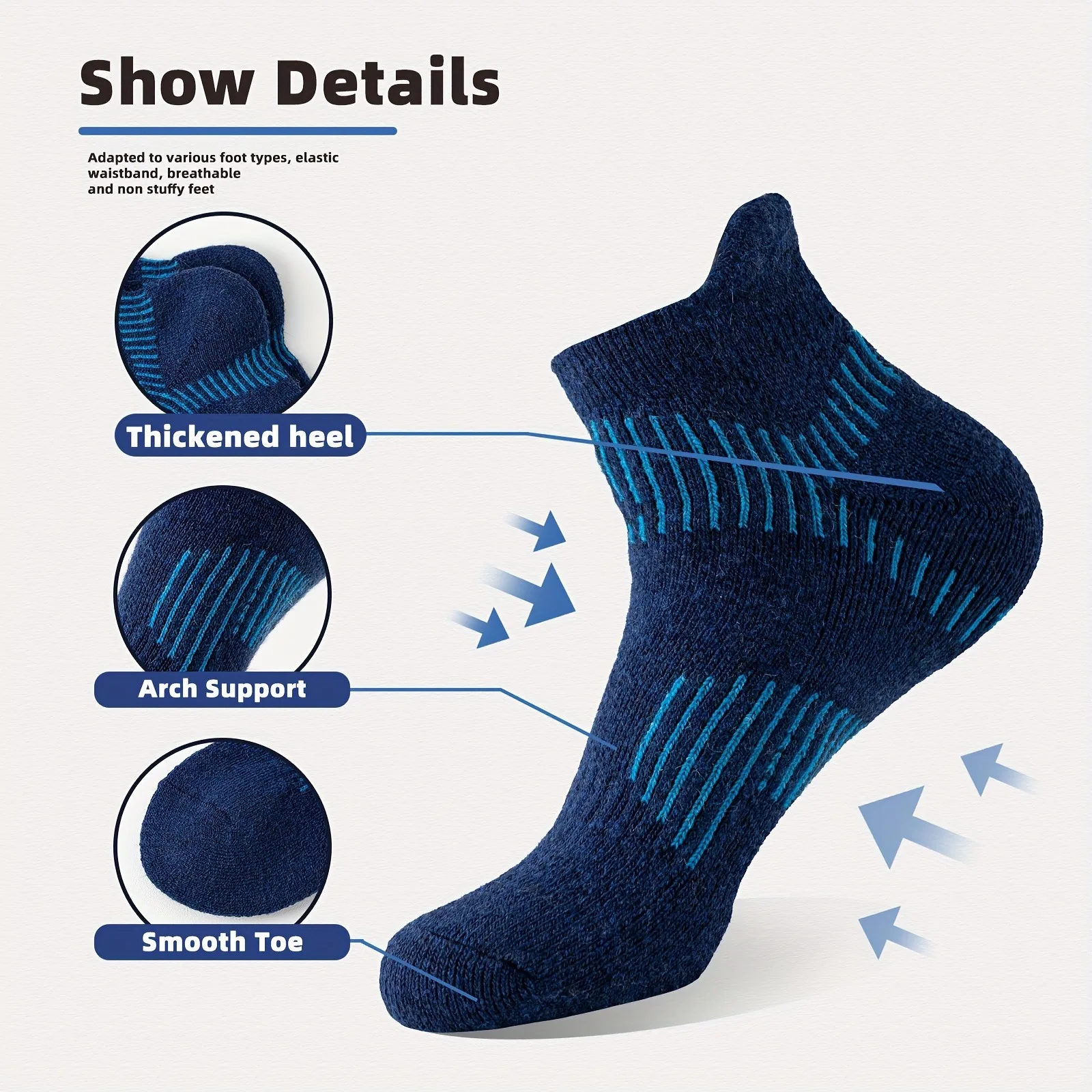 Men Merino Wool Ankle Hiking R - đánh giá và giá Ankle Brace Sock