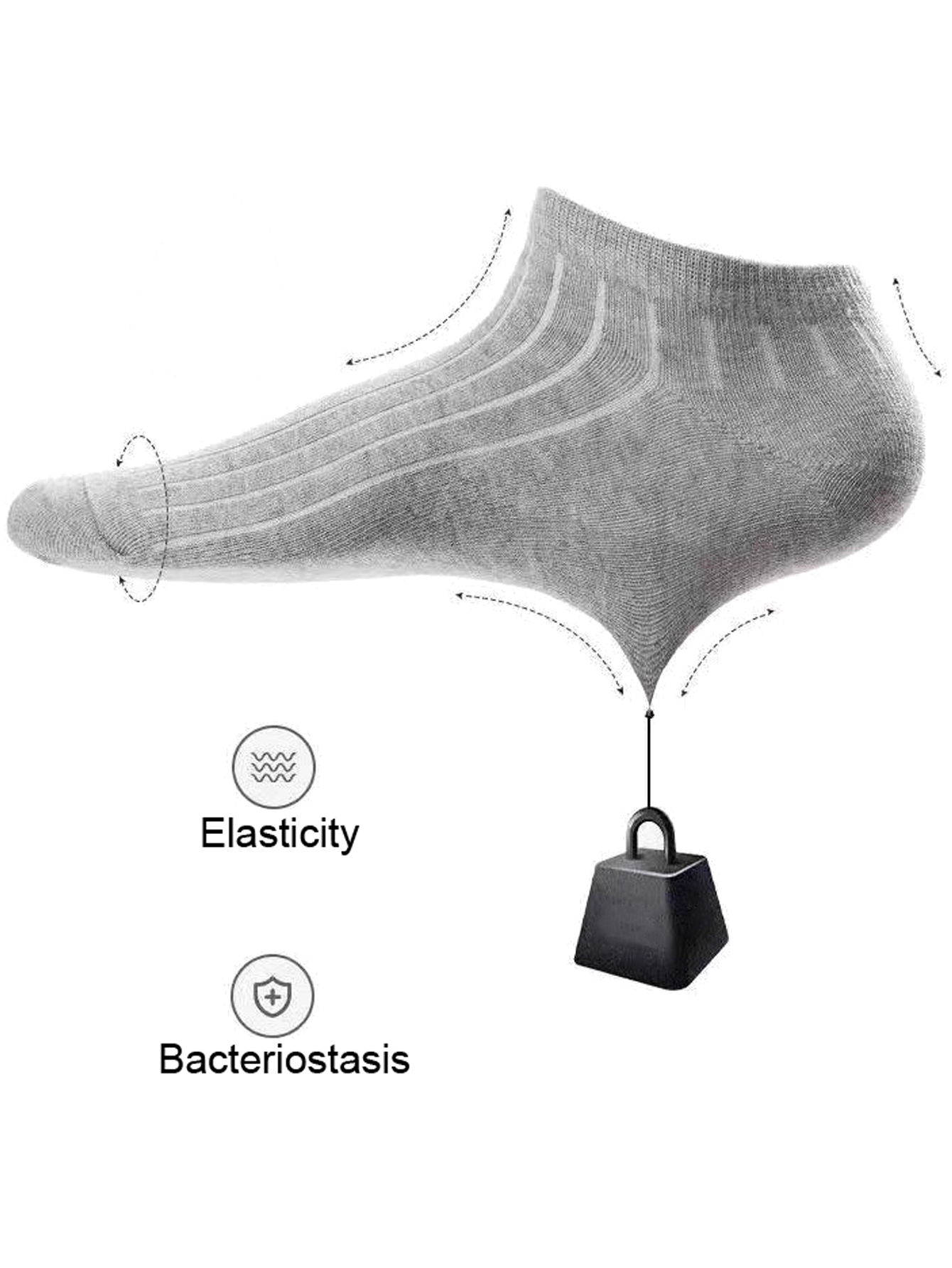 Men's Breathable Ankle Socks 1 - đánh giá và giá Ankle Sock Low Cut