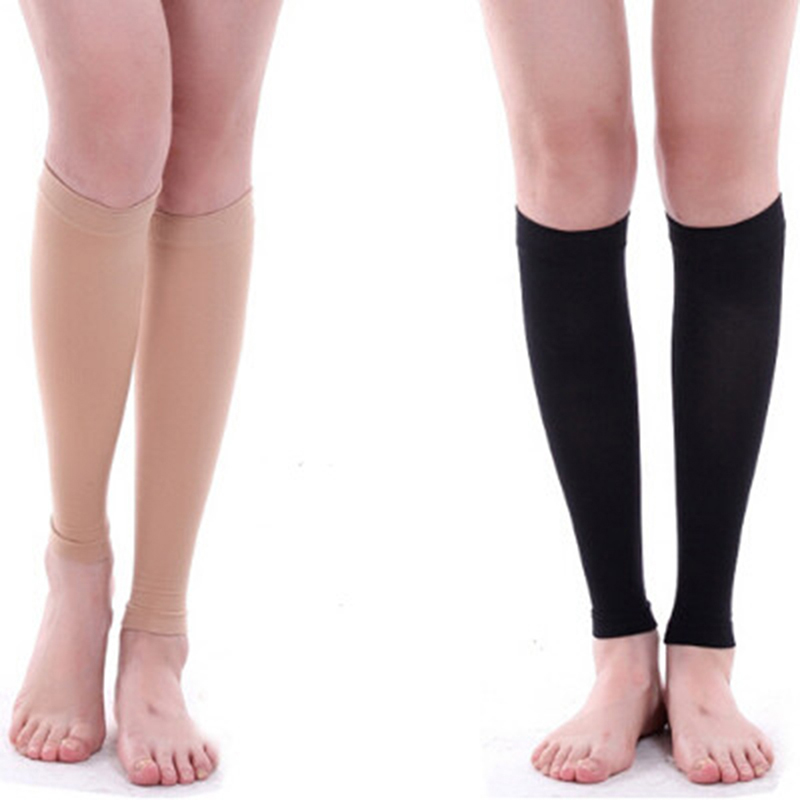 2pcs/lot Elastic Open Toe Knee - đánh giá và giá Compression Sleeve Calf