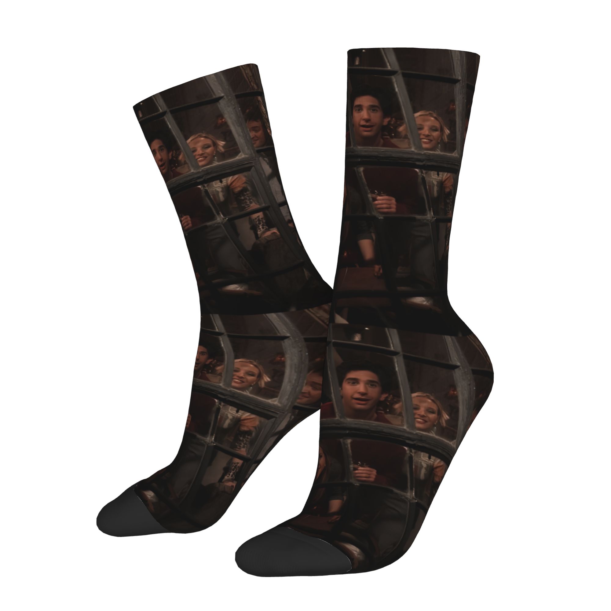 Custom Friends Men Women Crew  - đánh giá và giá Dress Sock Men