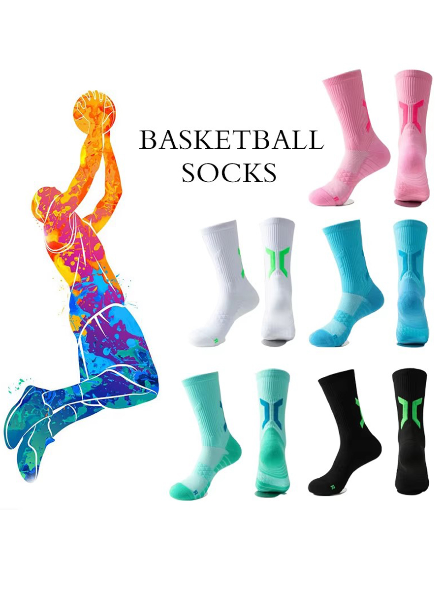 WRELS 1/2/3 Đôi Vớ Bóng Rổ Có  - đánh giá và giá Athletic Sock Cushion