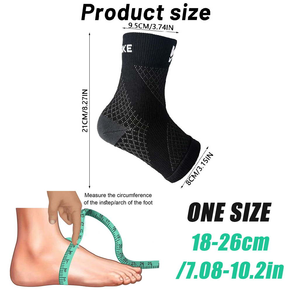 1Pair Lightweight Breathable A - đánh giá và giá Ankle Brace Sock